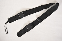 ЛРГА5 Ремень для акустической гитары под два держателя из более качественной кожи с фигурным Лютнер