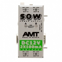 PSDC12-2 SOW PS-2 Модуль питания DC-12V 2x100mA, АМТ Electronics