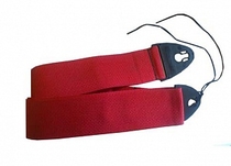 1355RED Polyweb Ace-Lock Ремень для гитары, красный, D'Andrea